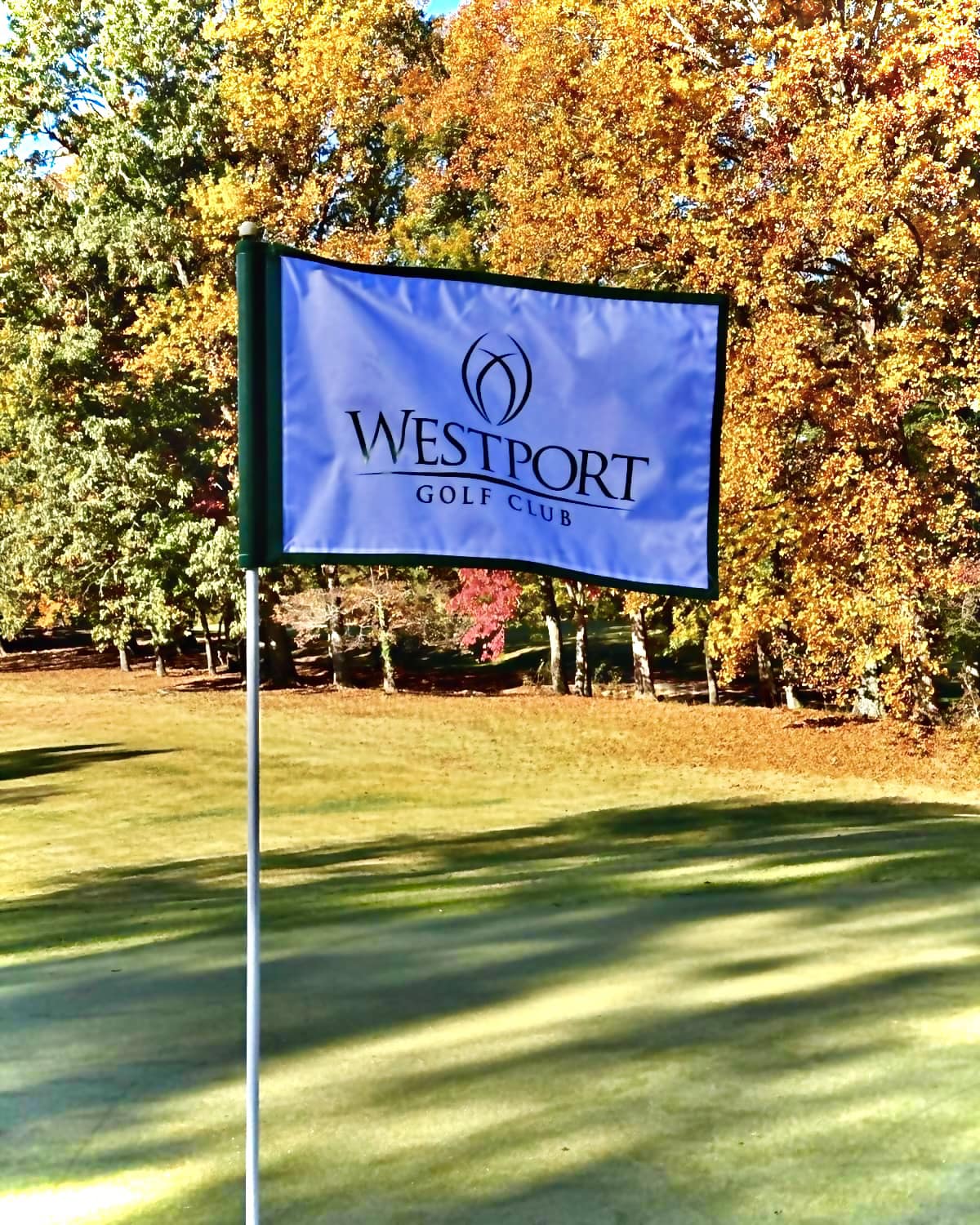 Westport Flag on golf course